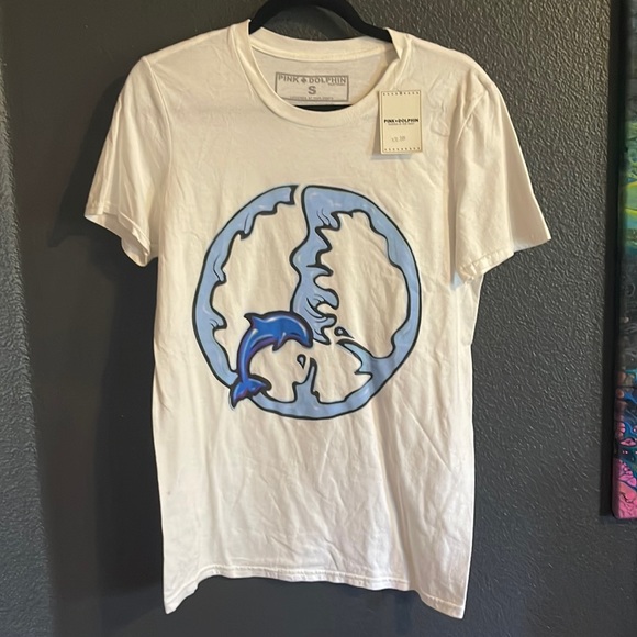 Pink Dolphin Shirts Nwt Pink Dolphin Tee Poshmark